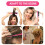 ACDANC Slick Back Haarbürste, rosarot, 1 Stück 2