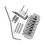 E-Gitarren-Sattel-Tremolo-Brückensystem (1 Set) 6