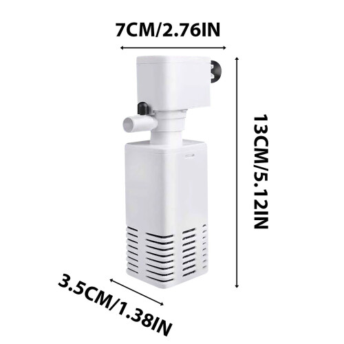 Système de circulation 3 en 1 pour pompe de filtration d'aquarium 2