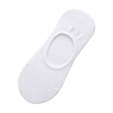Șosete invizibile din bumbac, cu pastilă antiderapantă cu gel, pachet de 6