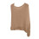 Lichtgewicht mesh poncho voor dames, kaki, one size 1