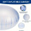 LED hanging hammock chair nylon fabric with pillow 6