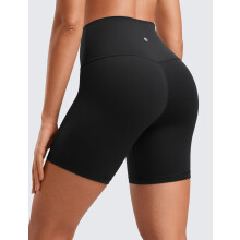 Damen-Radlerhose mit hohem Bund, 6 Zoll
