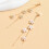 Boucles d'oreilles longues blanches à fleurs et petit pompon 5
