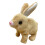 Interactive Electronic Bunny Stuffed Animal 7.3 Inch 2