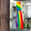 Manche à air décorative colorée avec longue queue (1 pièce) 6