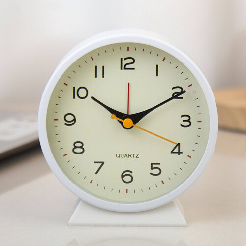 Réveil à éclairage doux, horloge de table, 1 pièce 1