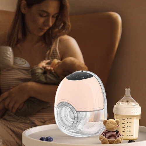 SNPOSN Pro-V handsfree-rintapumppu, pinkki 1