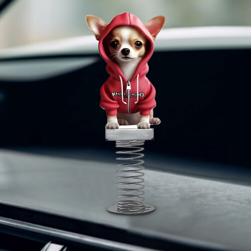 Shy Kitty Bobblehead Car Dashboard Decor 1pc