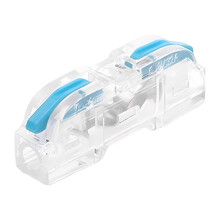 Geleiderhendelconnectoren blauw 20 stuks 28-12AWG