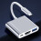 USB-C til HDMI-adapter med 100W PD og USB 3.0, 4K-understøttelse 2