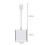 USB-C til HDMI-adapter med 100W PD og USB 3.0, 4K-understøttelse 3