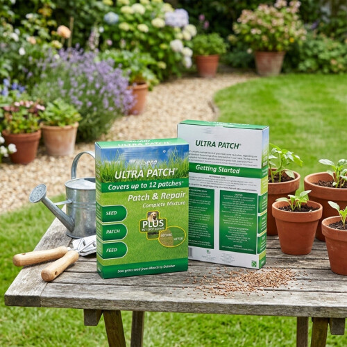 Seed Ultra Patch 200g Lawn Repair Grass Seed Patch & Feed 1