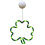 LED Klöverljusskylt Shamrock Neonrör 1 st 1