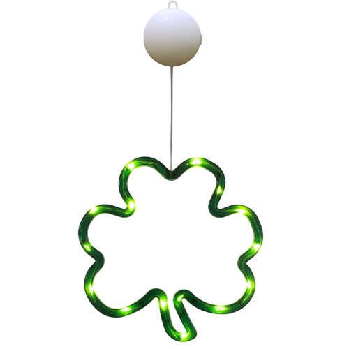LED Klöverljusskylt Shamrock Neonrör 1 st