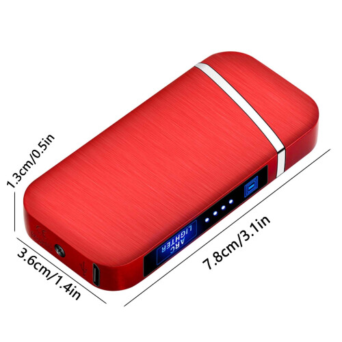 Flammeløs USB-oppladbar lighter gaveeske 1 stk 2