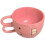 Pink griseformet keramik tekande 1,2 l 1