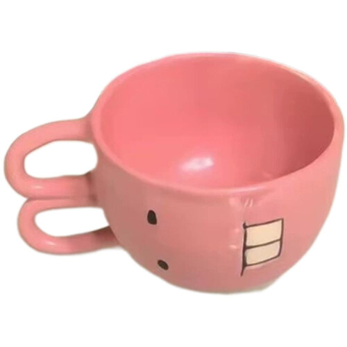 Pink griseformet keramik tekande 1,2 l