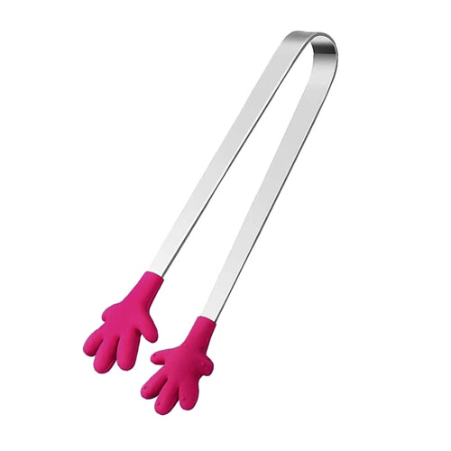 Mini-Handzange aus Edelstahl mit Silikon