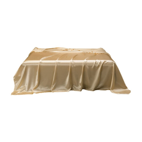 Drap plat en satin, format queen, lavable, doux, qualité hôtelière 1