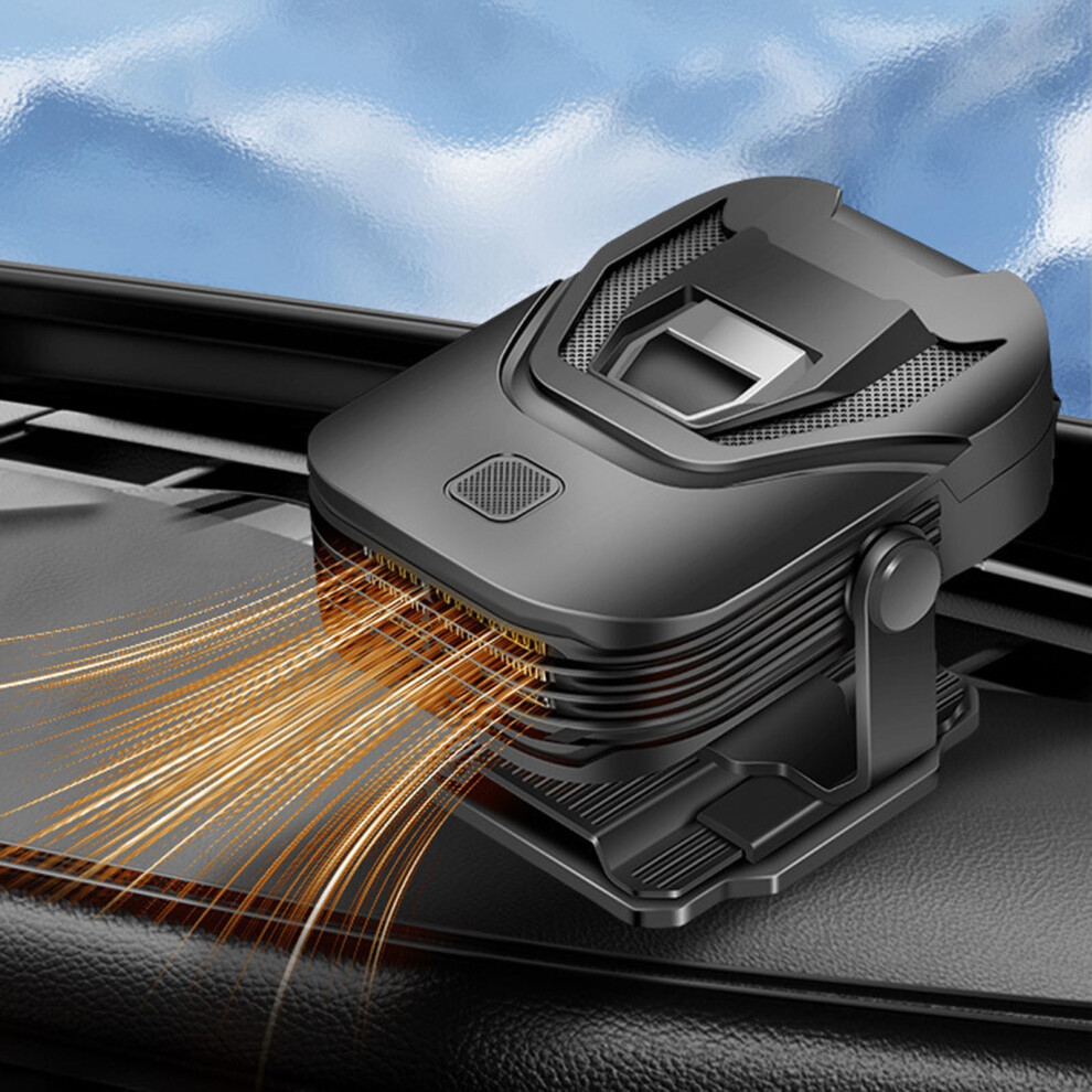 12V Car Heater Defroster Dual Mode Portable Black 908436530255