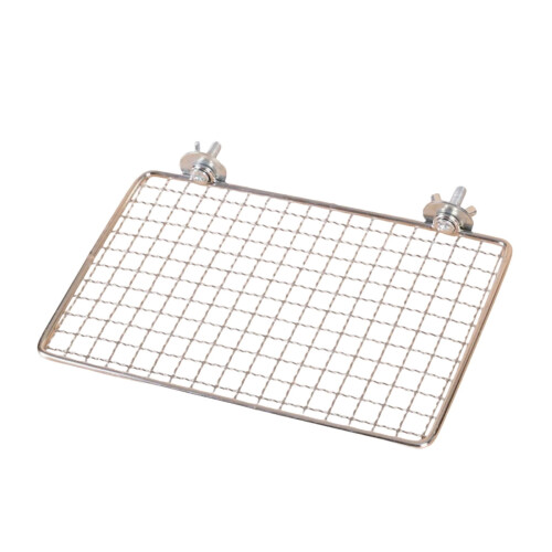 Bird Cage Perch Stand Stainless Steel Net Shelf