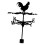 Βάση στήριξης οροφής Weathervane σε vintage μαύρο μεταλλικό στυλ 4