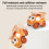 Mini Push-Pull Engineering Car Toy for Toddlers 1-3, Safe ABS, Rounded Edges, 4 Colors – Compatible with Early Learning 7