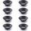 Pastel de Nata-burkar i kolstål, 8-pack 1