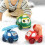 Mini Push-Pull Engineering Car Toy for Toddlers 1-3, Safe ABS, Rounded Edges, 4 Colors – Compatible with Early Learning 6