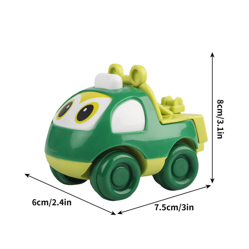 Mini push-pull-skootteriautolelu 1-4-vuotiaille, 4 väriä 2