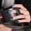 Faux ongles courts en amande bleus (24 pièces) 7