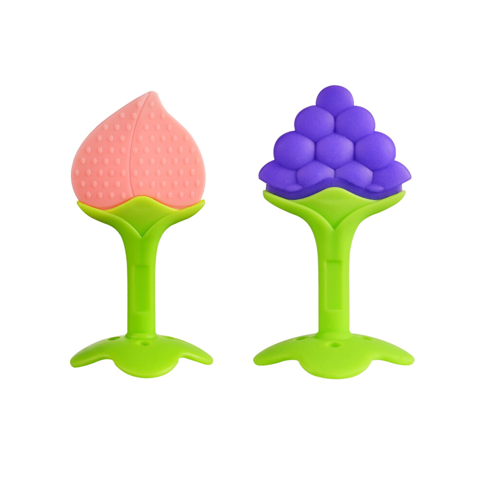 Baby Teething Toys Food-Grade Silicone 2pcs