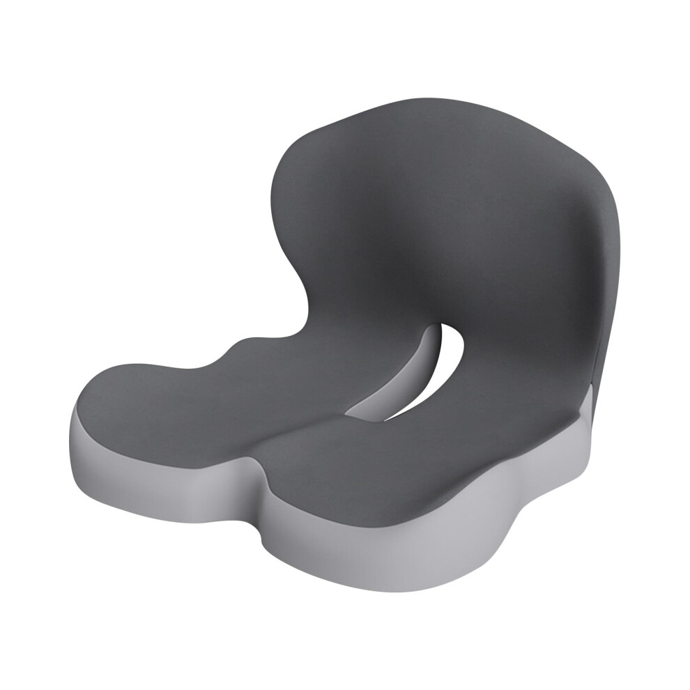 Memory Foam Seat Cushion for Office Chair Gray