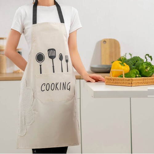 ACDANC cooking apron water-resistant with pockets 2 pcs 2