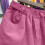 Løpeshorts for kvinner i elastisk bomullsdenim, kvart lengde 3