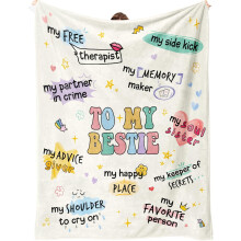 Yellow Throw Blanket 80" x 60"