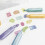 Metallic Textmarker-Set mit Glitzergel, 8er-Pack 5