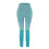 Damen-Leggings mit hohem Bund, einfarbig, knöchellang 7