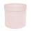 boîte ronde rose vide pour composition florale 5