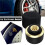 2 Pcs  5.0 Tire Pressure Sensor Waterproof Motorcycle Car Tyre Temperature Sensor for Android IOS 3