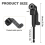 Right Angle Drill Attachment Set 105 Impact Socket 4
