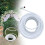 fond d'arche décorative blanche en tube de modelage PVC 7