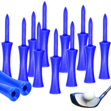 Unbreakable Golf Tees (100 pcs, Mixed Colors/Sizes) – Compatible with All Clubs, Indoor/Outdoor/Home Practice