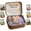Easter religious gift tin with 'He is Risen' design and 1