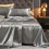 Σεντόνια Ice Silk Satin Size Queen Size, Δροσερά, Υποαλλεργικά 8