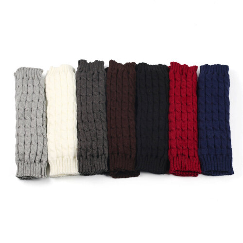 Beenwarmers, zacht, dik, dubbele warmte, wit, paar 1