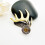 Antler Hat Clip Mässing Jakttillbehör 1 st 7