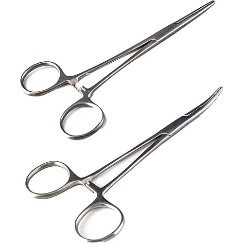 Fishing Forceps Set Stainless Steel 2 pcs