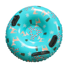 Heavy Duty Inflatable Snow Tube Sled 1-pack